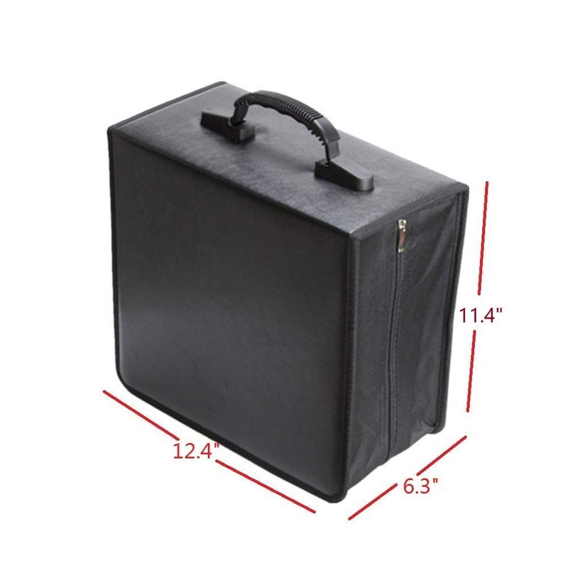 Penlonda Disc CD DVD Bluray Storage Holder Solution Binder Sleeves Carrying Case((400 Capacity)) - Image 2